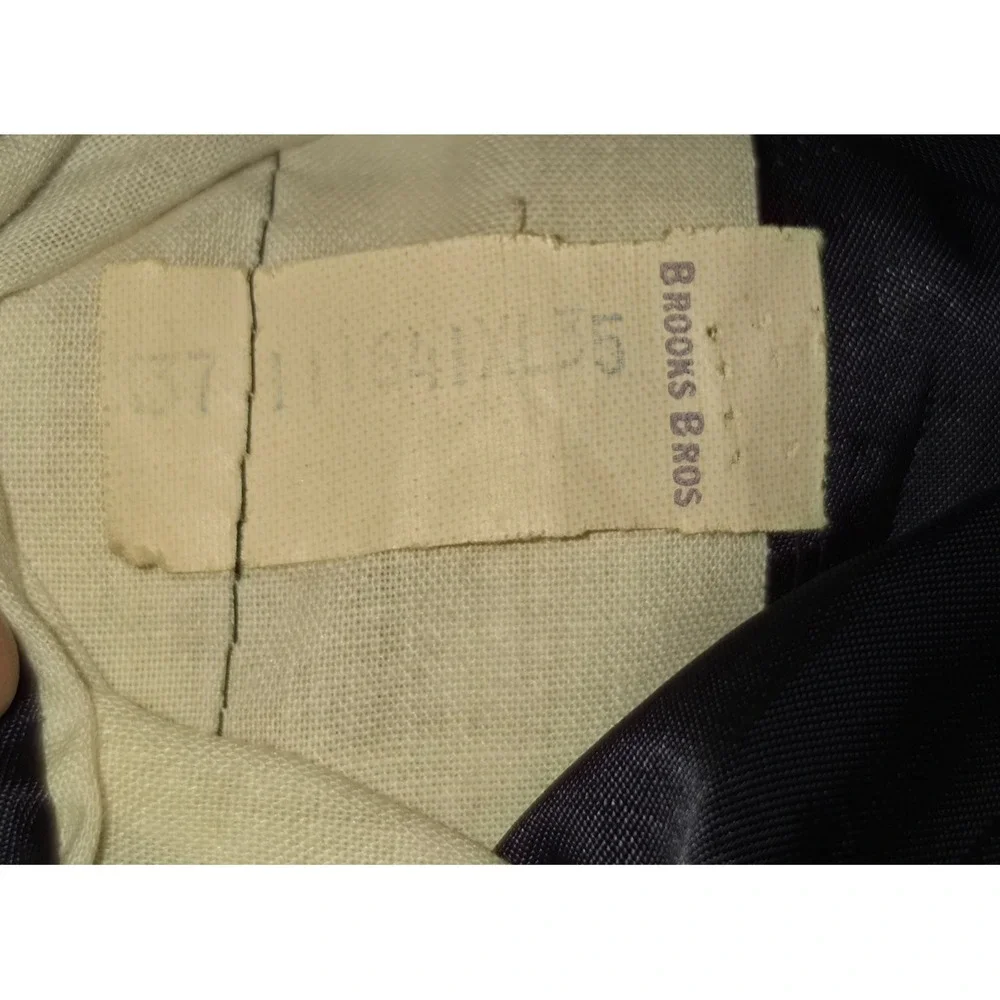 Brooks Brothers Brooksgate‎ Charcoal Pinstripe Wool 3 Button Jacket Suit 41XL